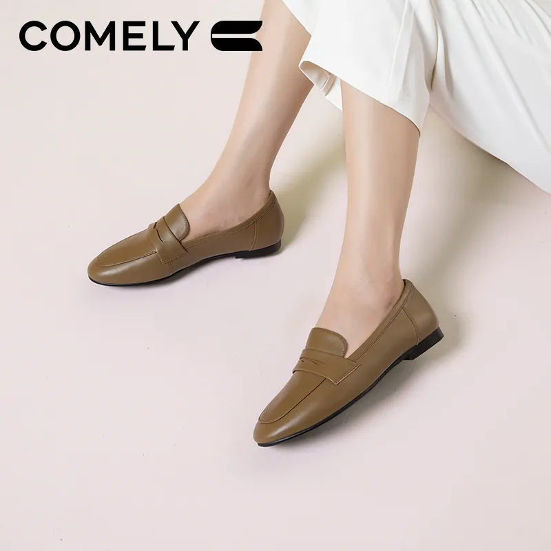 COMELY Loafers Women's Black/Brown/Ecru-14