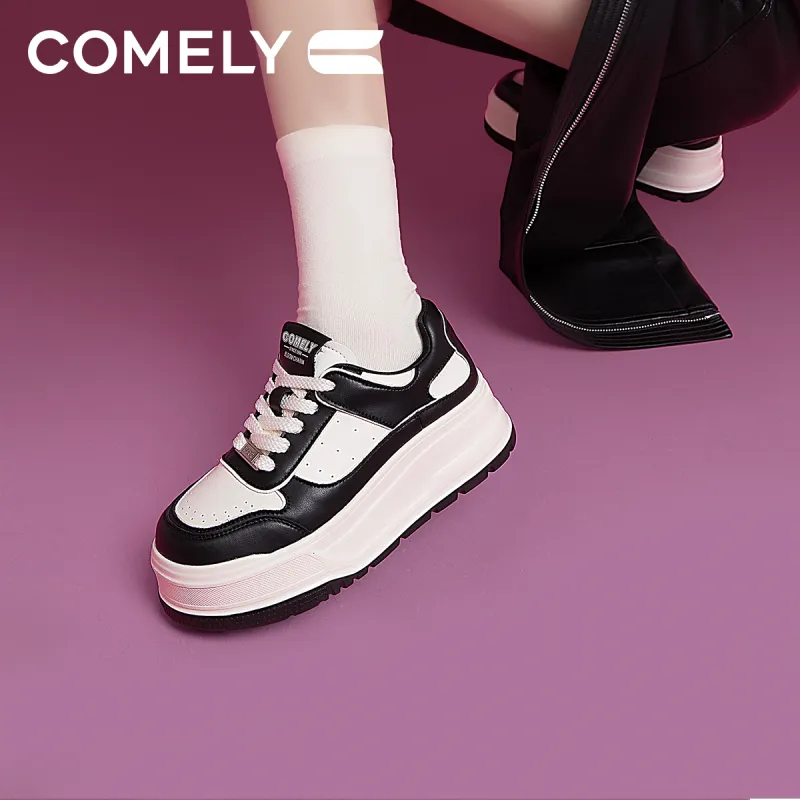 COMELY Abrasion Resistant Low Top Skateboard Shoes Women's-14