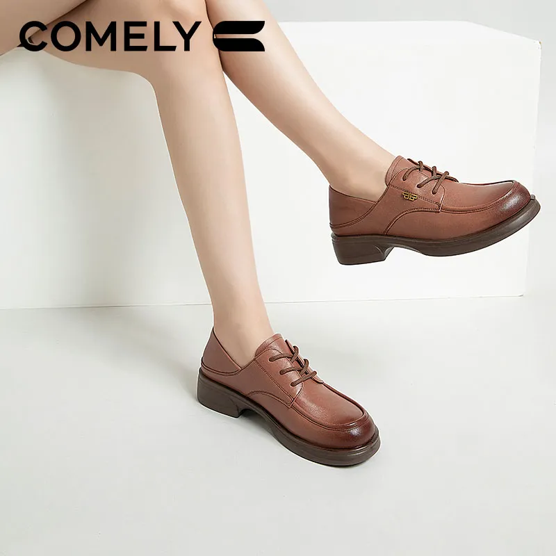 COMELY Loafers Women's Black/Beige/Light Brown-13