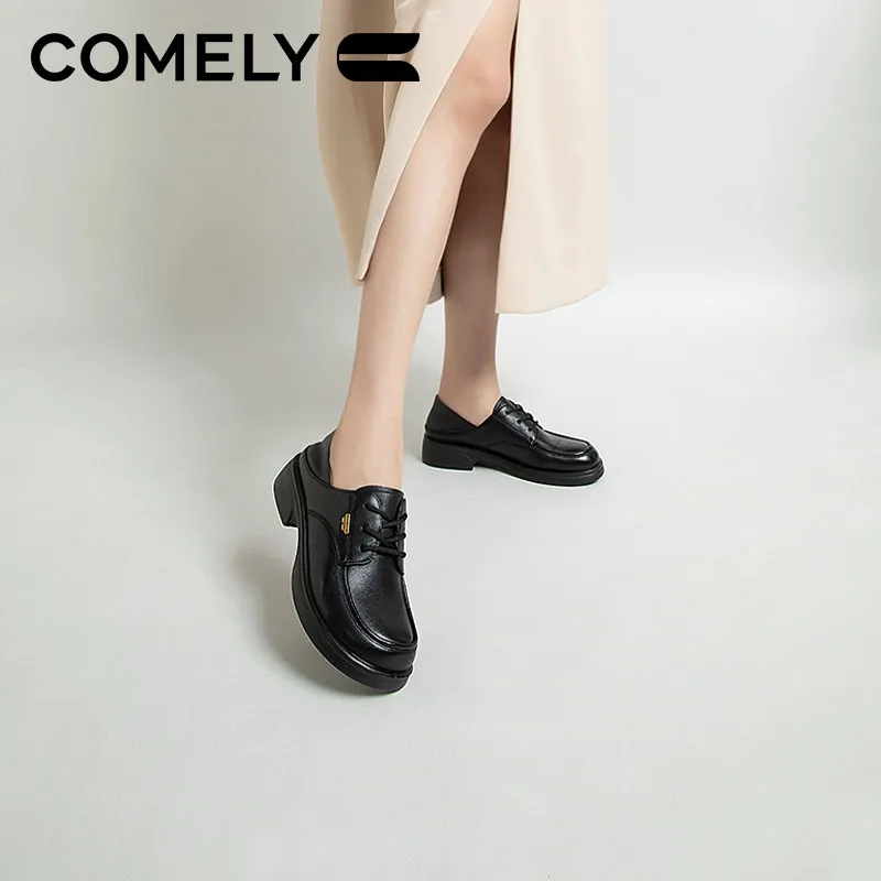 COMELY Loafers Women's Black/Beige/Light Brown-21