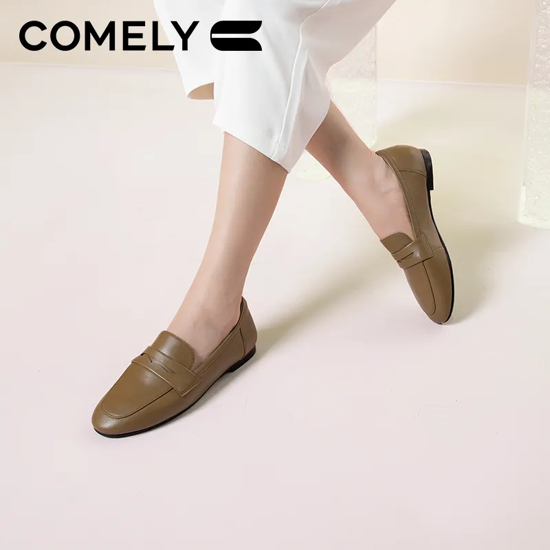 COMELY Loafers Women's Black/Brown/Ecru-15