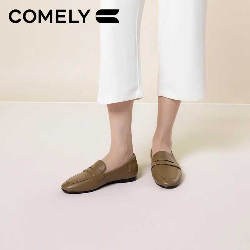 COMELY Loafers Women's Black/Brown/Ecru-10