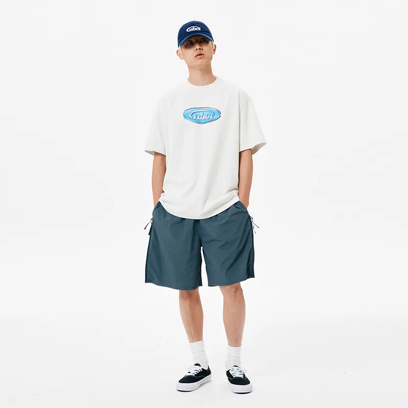 NBCT Cargo Shorts Unisex Gray Blue-2