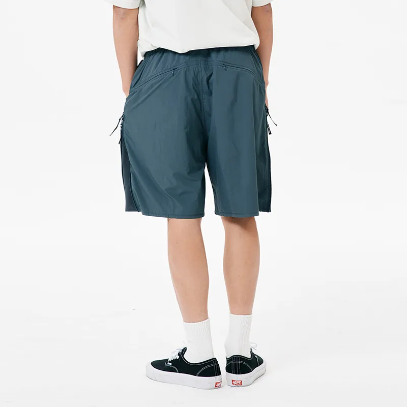 NBCT Cargo Shorts Unisex Gray Blue-5