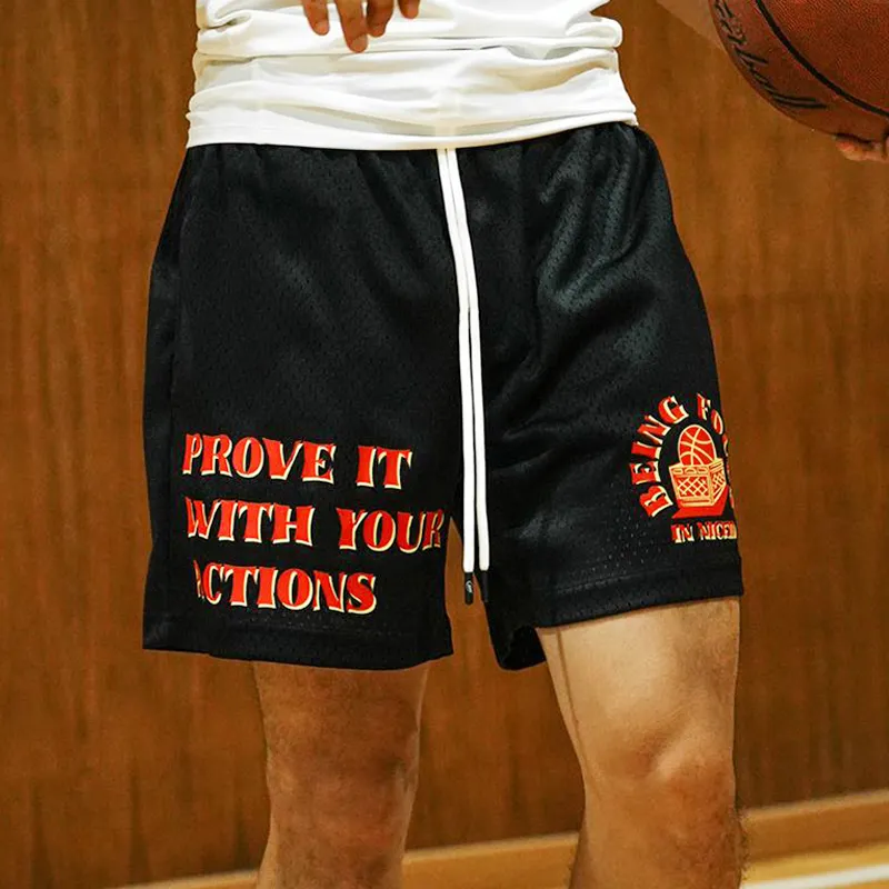 NICEID Basketball Shorts Unisex-2