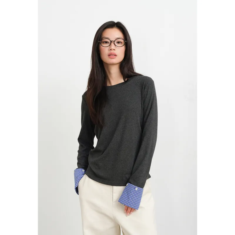 Migu T Shirts Women's Gray-2