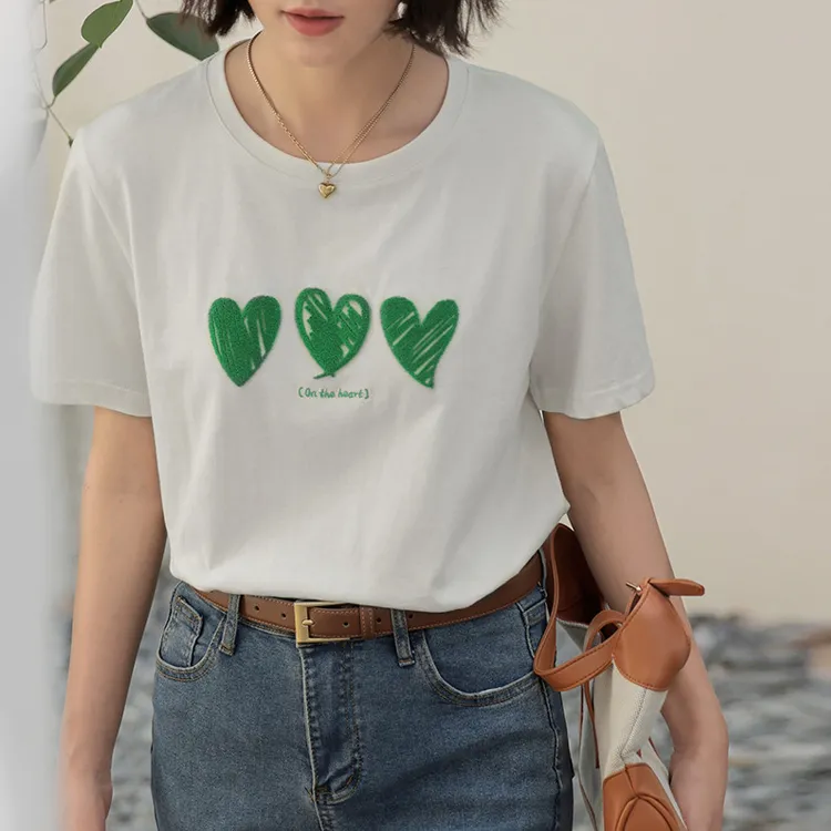 Migu T Shirts Women's White-2