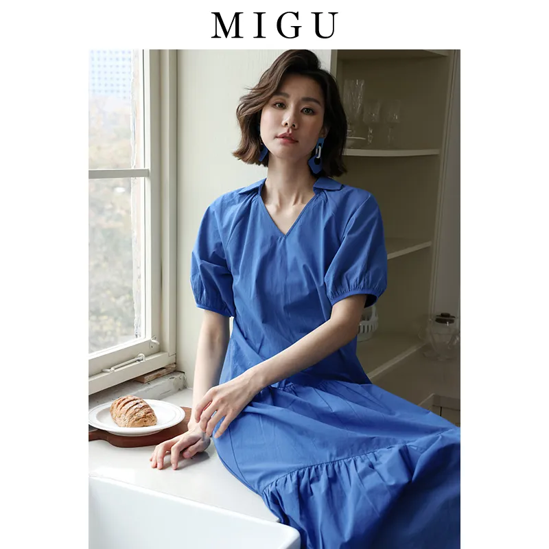 Migu Short Sleeved Dress Women's-2