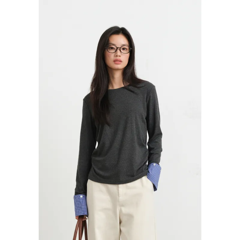 Migu T Shirts Women's Gray-4