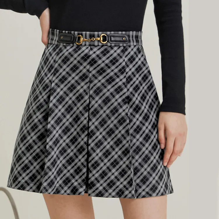 Migu Casual Short Skirts Women's Multicolor-2