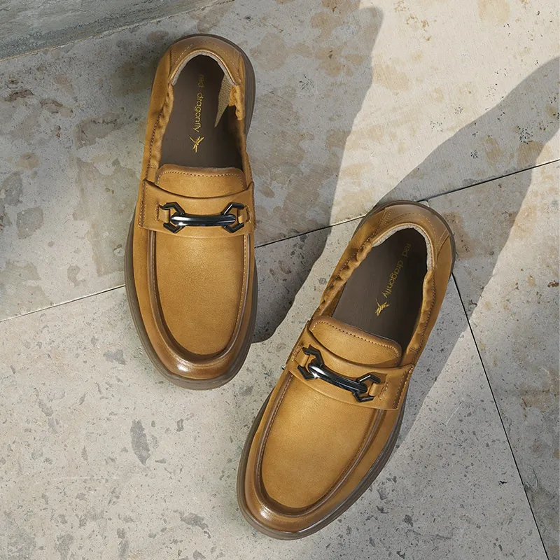 RED DRAGONFLY Loafers 3.5CM Men's-5