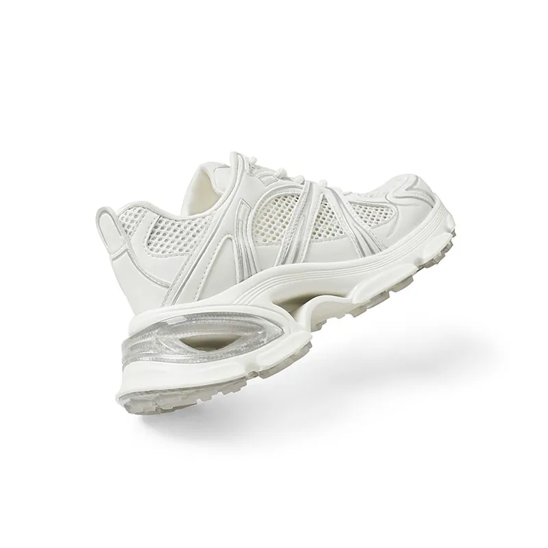 RED DRAGONFLY Height Increasing Abrasion Resistant Slip Resistant Low Top Chunky Sneakers Women's-4