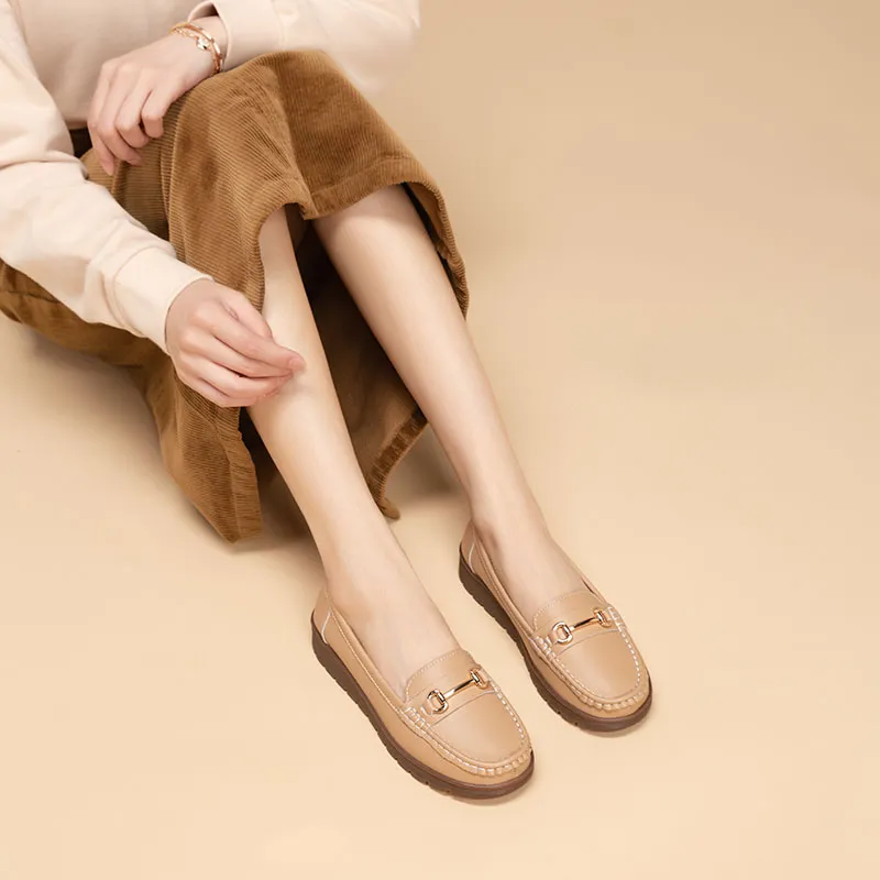 RED DRAGONFLY Loafers 3.4CM Women's-5