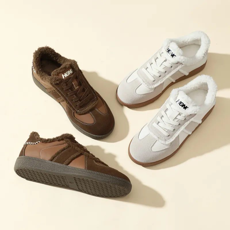 RED DRAGONFLY German Army Trainers Lightweight And Breathable Low Top Casual Shoes Women's Beige Brown-7
