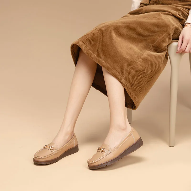 RED DRAGONFLY Loafers 3.4CM Women's-6