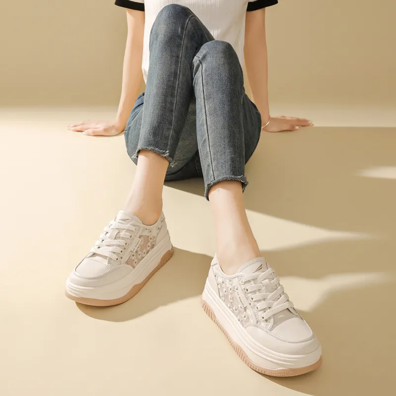 RED DRAGONFLY Low Top Skateboard Shoes Women's-6