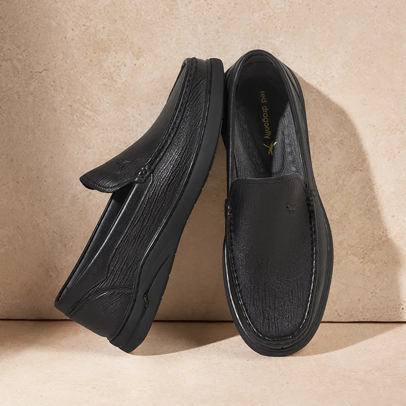 RED DRAGONFLY Dress Shoes Men's Black Brown-7