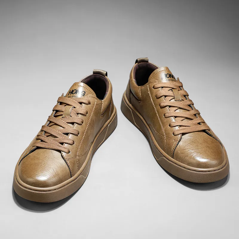 RED DRAGONFLY Flat Shoes Wear resistant And Lightweight Low Top Casual Shoes Men's Black/Khaki-14