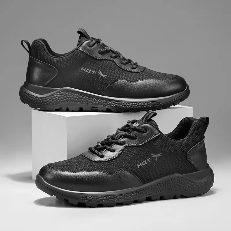RED DRAGONFLY Men's Casual Shoes Men's Black Gray Comfortable And Breathable Abrasion Resistant-5