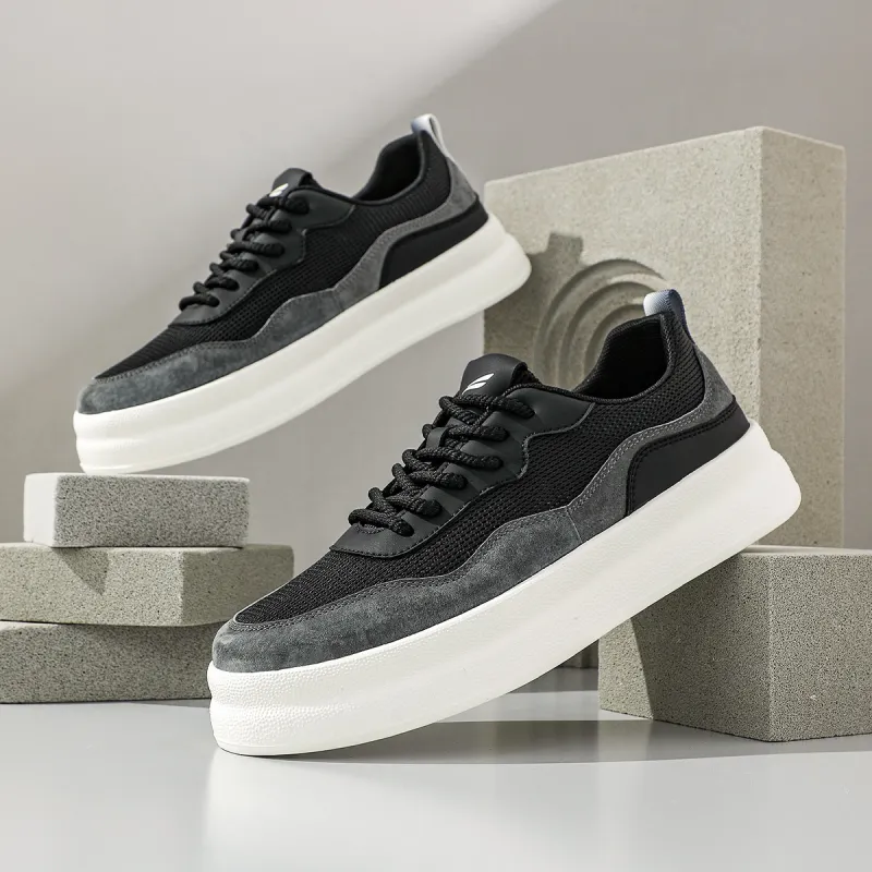 RED DRAGONFLY Skateboard Shoes Lightweight Anti Slip Low Top Casual Shoes Black Gray Beige Brown-3