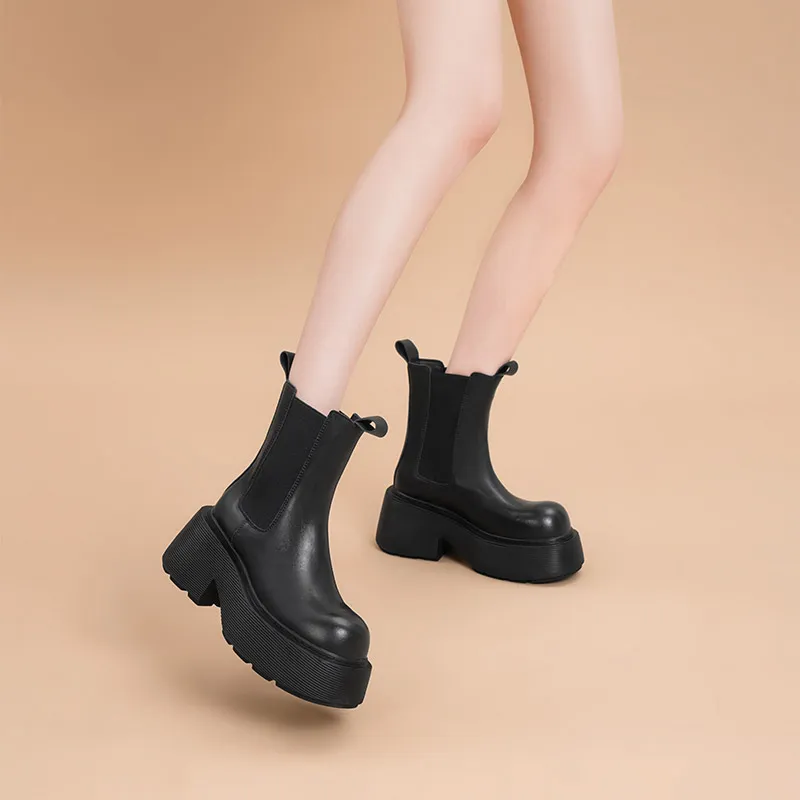 RED DRAGONFLY 16cm Chelsea Boots 7CM-12