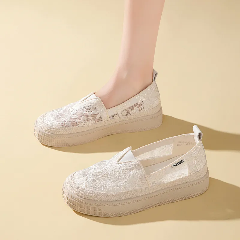 RED DRAGONFLY Casual Single Shoes 3cm Women's-4