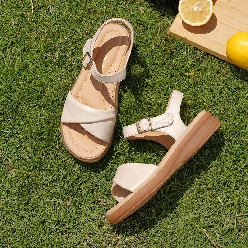RED DRAGONFLY One Strap Sandals 3.3CM Women's-7