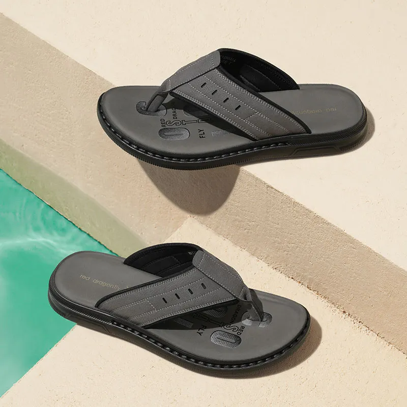 RED DRAGONFLY Abrasion Resistant Flip Flops Men's-11
