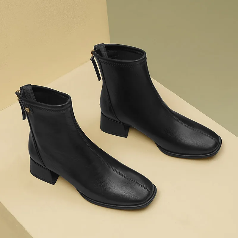 RED DRAGONFLY Ankle Boots 4CM Women's-7