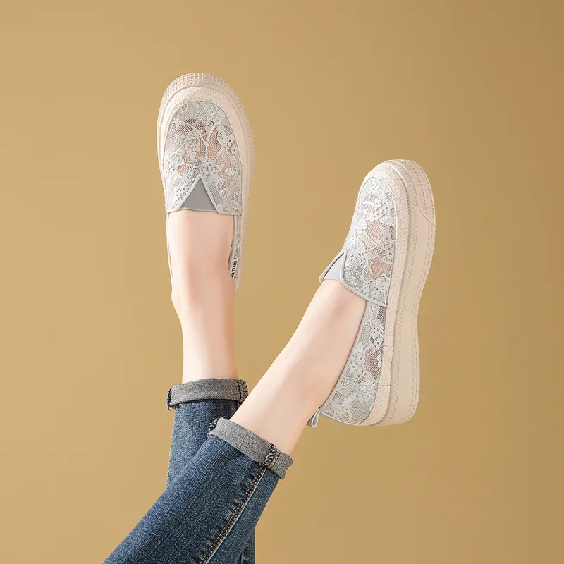 RED DRAGONFLY Casual Single Shoes 3cm Women's-9