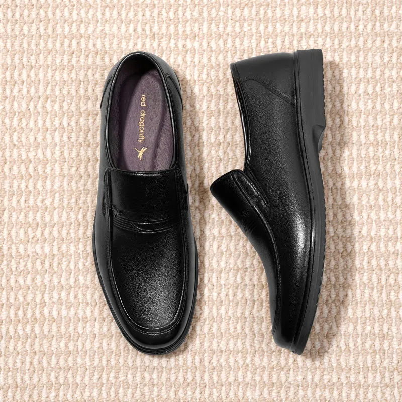 RED DRAGONFLY Dress Shoes Men's Black-21