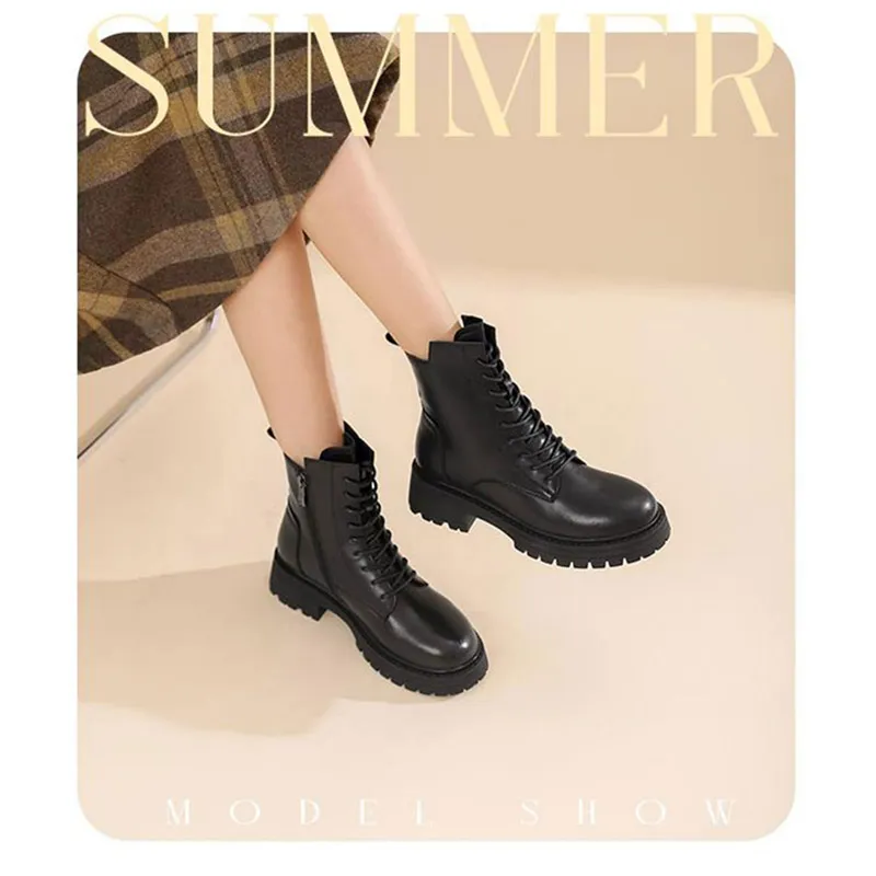 RED DRAGONFLY Ankle Boots Women's Black-3