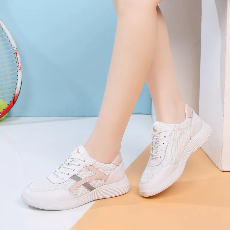 RED DRAGONFLY White Sneakers For Women's Abrasion Resistant Low Top Casual Shoes Women's-7