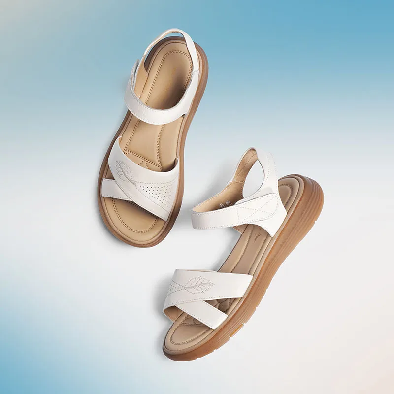 RED DRAGONFLY One Strap Sandals 4.3CM Women's-14