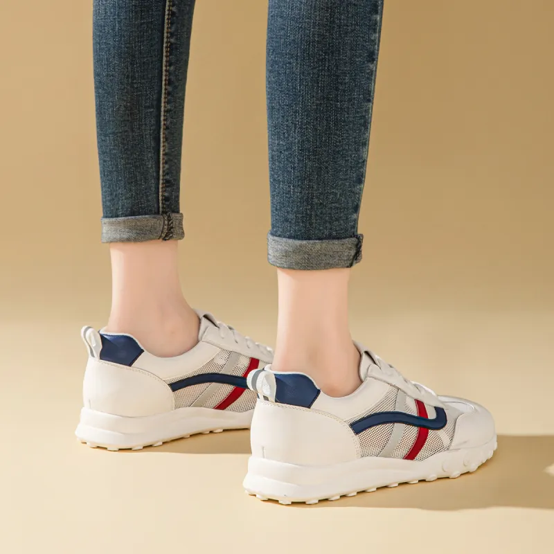 RED DRAGONFLY Women's Trendy Sneakers & Casual Shoes Women's Flat Breathable Minimalist Style Versatile-6
