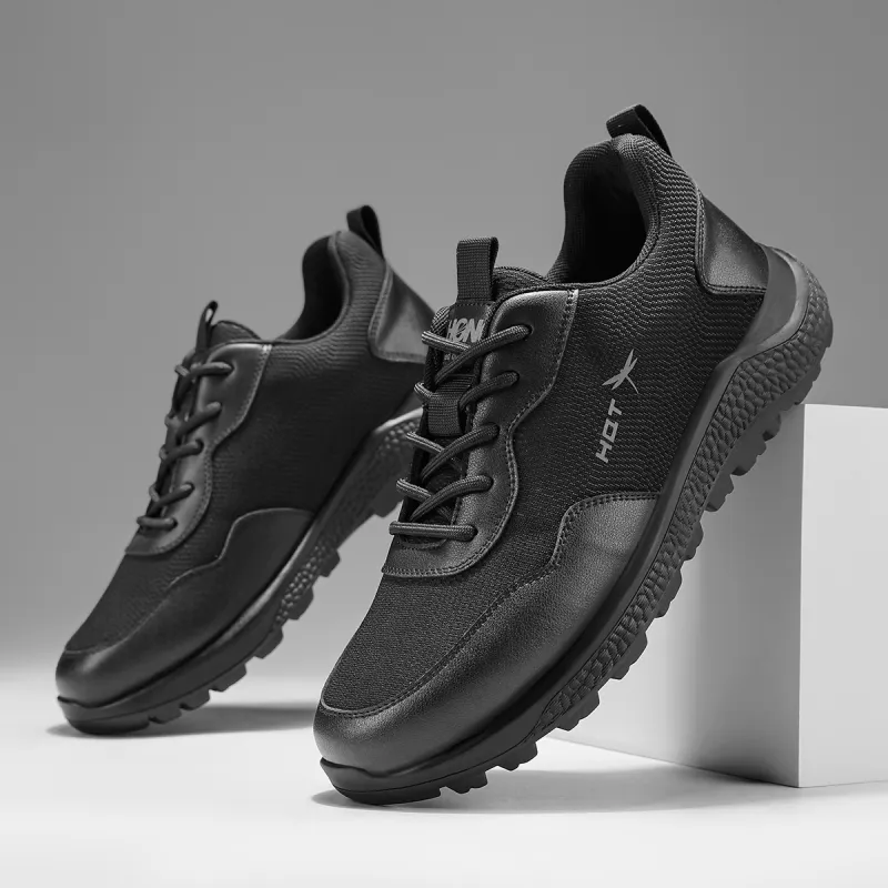 RED DRAGONFLY Men's Casual Shoes Men's Black Gray Comfortable And Breathable Abrasion Resistant-3
