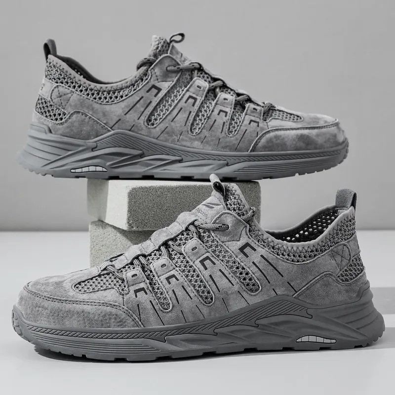 RED DRAGONFLY Cushioning Breathable Support Low Top Trekking Shoes Men's-4
