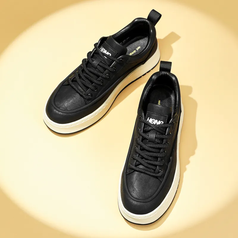 RED DRAGONFLY Flat Shoes Lightweight And Breathable Low Top Casual Shoes Men's Black Brown-7