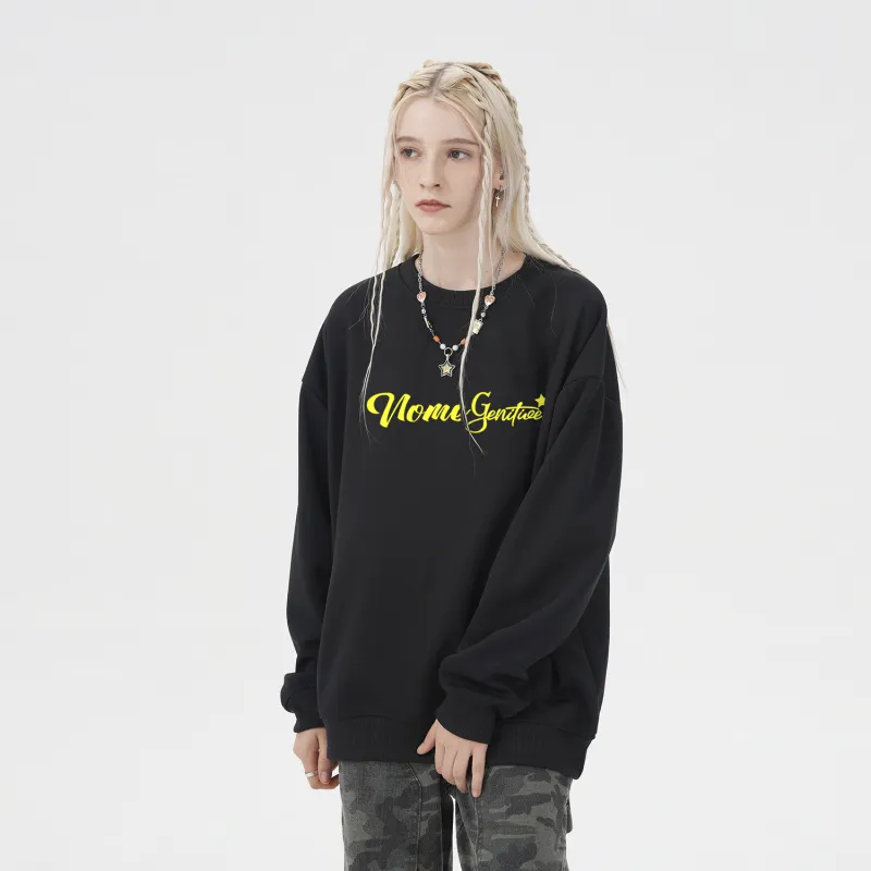 NOME Autumn And Winter Season Sweatshirt Unisex-4