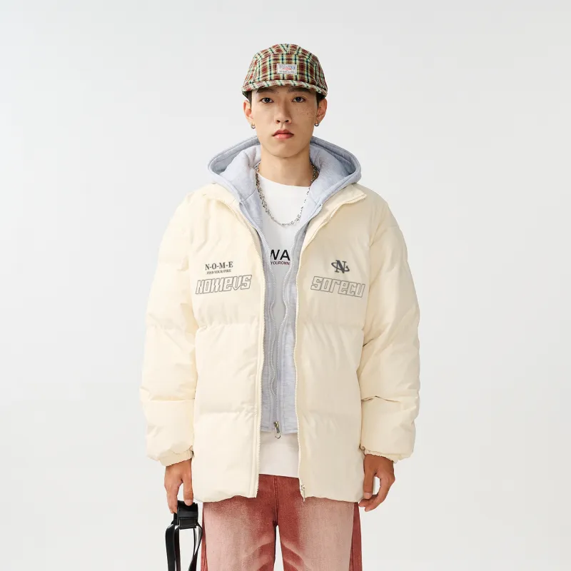 NOME Puffer Jacket Unisex Black-5