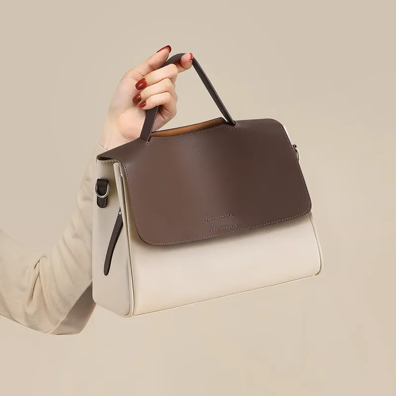 VINEY Cow Leather Crossbody Bag Shoulder Bag Shopping Bag Regular Women's Multicolor-16