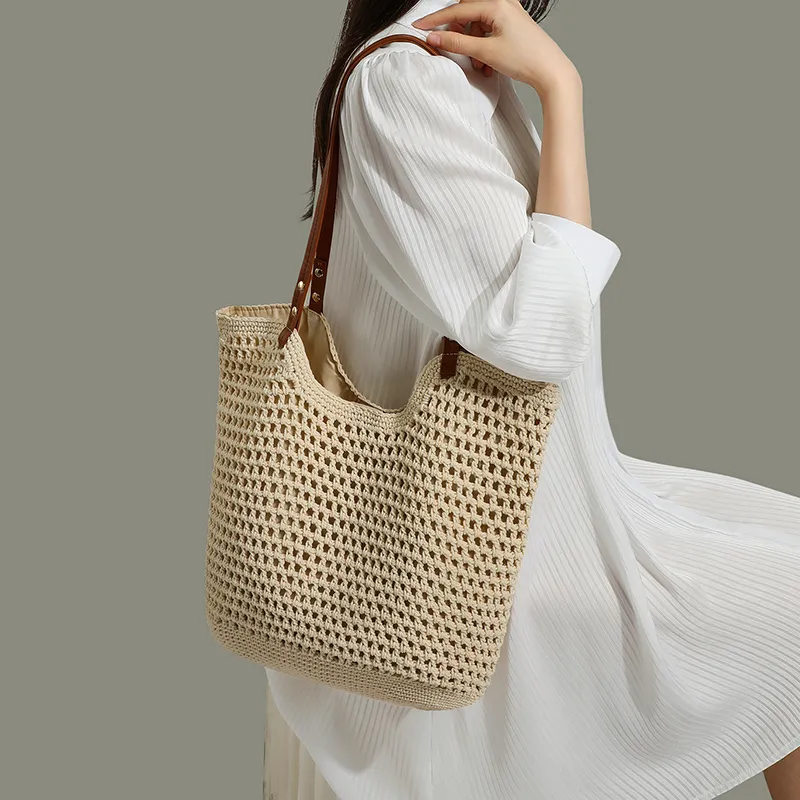 VINEY Fabric Shoulder Bag Tote Regular Women's Multicolor-9