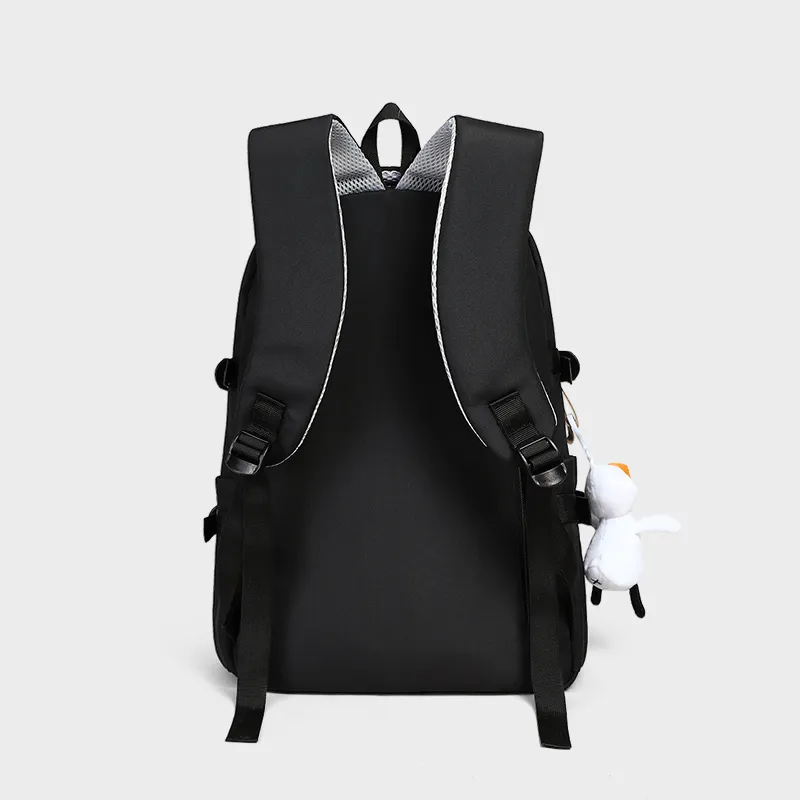 VINEY Fabric Backpack Large Size Unisex Multicolor-14