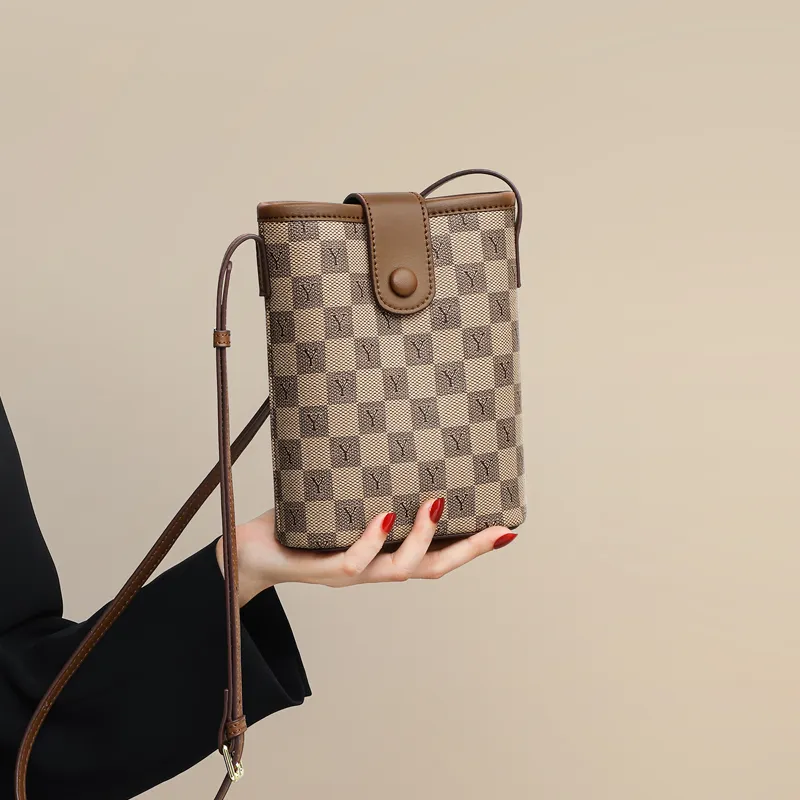 VINEY Synthetic Leather Shoulder Bag Crossbody Bag Regular Women's Coffee-7