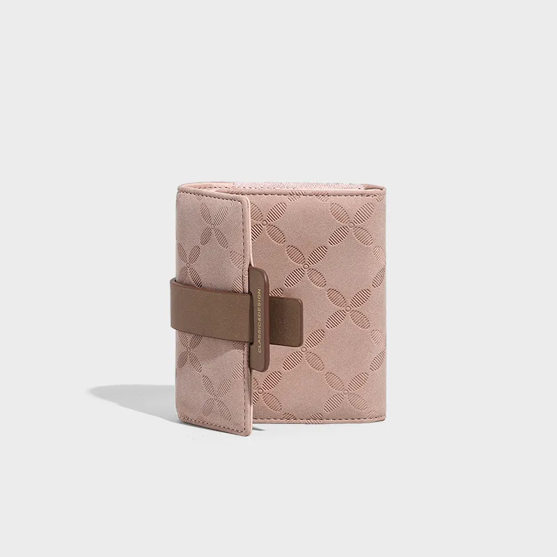 VINEY Synthetic Leather Wallet Clutch Regular Women's Multicolor-5