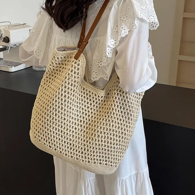 VINEY Fabric Shoulder Bag Tote Regular Women's Multicolor-6