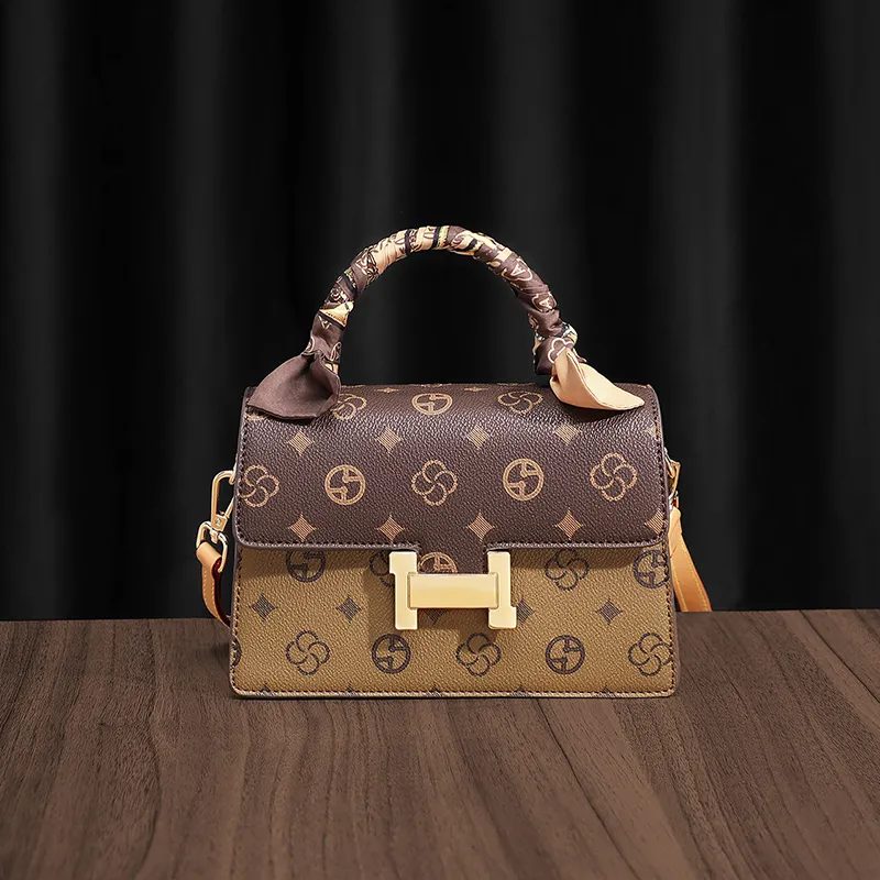 VINEY Synthetic Leather Handbag, Shoulder Bag, Crossbody Bag Regular Women's Coffee-2