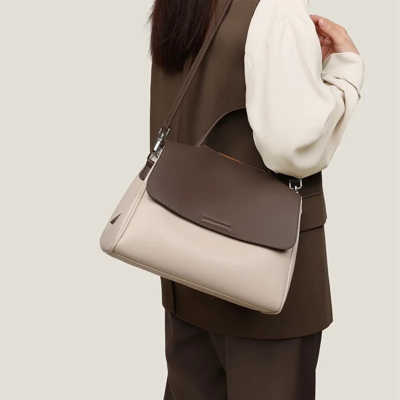 VINEY Cow Leather Crossbody Bag Shoulder Bag Shopping Bag Regular Women's Multicolor-14