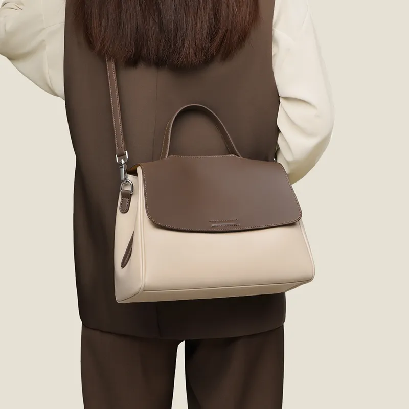 VINEY Cow Leather Crossbody Bag Shoulder Bag Shopping Bag Regular Women's Multicolor-13