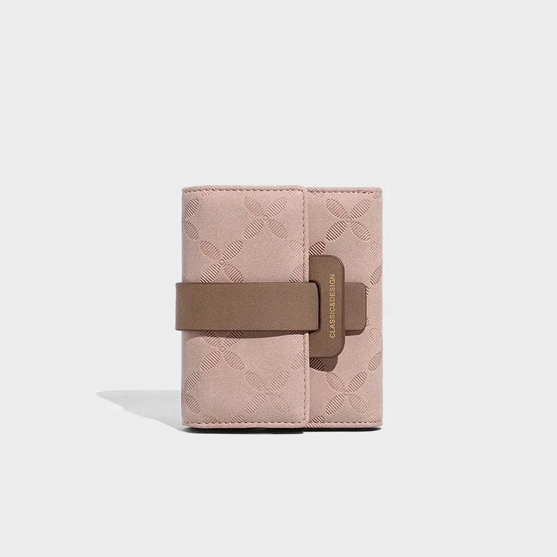 VINEY Synthetic Leather Wallet Clutch Regular Women's Multicolor-2